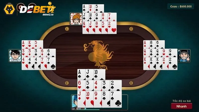 cac the bai trong mau binh 2 Thế bài sảnh và các thế bài trong mậu binh kết nối