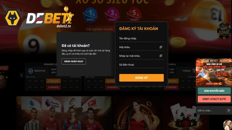 dang ky debet 2 Một số lưu ý đăng ký DEBET để thành công